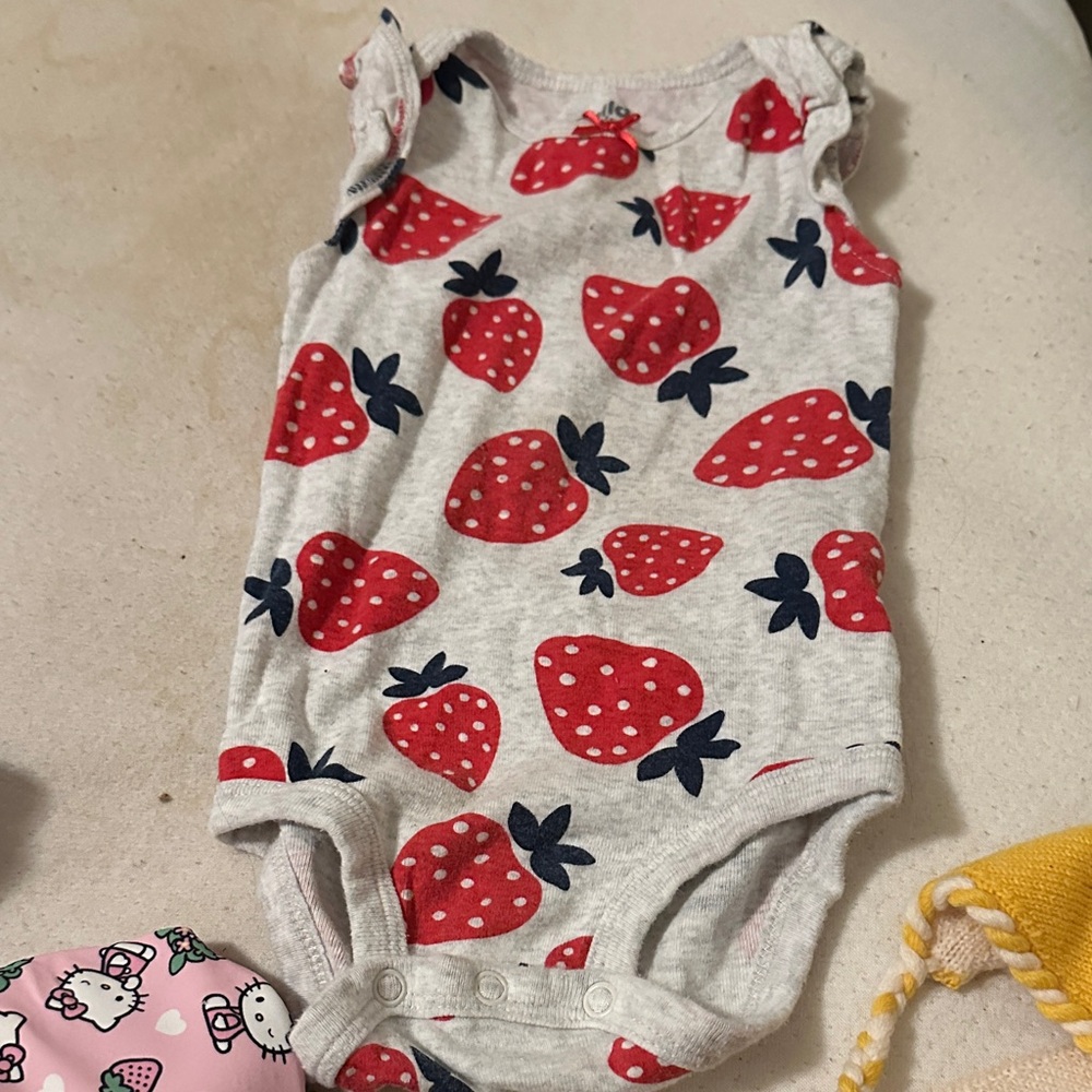 Carter’s Strawberry Onesie